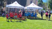 Premier tournoi scolaire de rugby à Vauvert : 200 enfants réunis