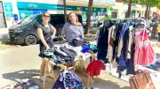 Premier vide-greniers réussi aux Grisettes à Montpellier