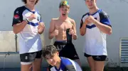 Quatre jeunes rugbymen du Saint-Ponais champions de France cadets