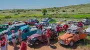 Rassemblement 2 CV du Larzac : 90 voitures réunies à Lapanouse-de-Cernon