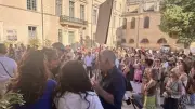 Rassemblement à Uzès pour une loi intégrale contre les violences sexuelles