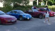 Retour des rallyes historiques avec le Cévennes club Alpine à Thoiras-Corbès