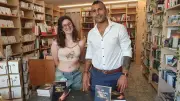 Rodrigo Amorim, légionnaire écrivain, dédicace son premier roman à Bagnols