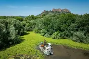 Roquebrune-sur-Argens lutte contre la jussie rampante au lac de l'Arena