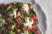 Salade pastèque, fraises, burrata : la recette idéale pour la canicule