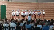 Spectacle de fin d'année à l'école Jean-de-la-Fontaine à Vabres-l'Abbaye