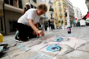 Street painting à Toulon : plongez dans l'univers du dessin au sol