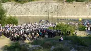 Triathlon monumental au Pont du Gard : 1 300 athlètes et une organisation millimétrée