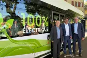 Trois bus 100% électriques arrivent dans le réseau Sillages du Pays de Grasse