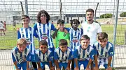 U13 de Saint-Martin-de-Valgalgues sur le podium au Grau-du-Roi