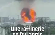 Ukraine frappe une raffinerie à Moscou : incendie majeur