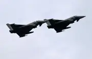 Un drone abattu par des chasseurs français de l'Otan en Lettonie