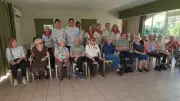 Un moment festif et musical à la résidence La Régordane