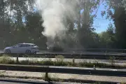 Un véhicule prend feu sur l'A8 près de Nice, trafic perturbé