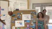 Une année créative au collège : cartes postales, radio et jingle musical