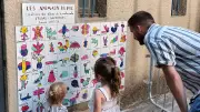 Une fresque colorée inaugurée à l'école maternelle d'Assas