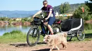 Une gendarme se lance un défi solidaire de 1 400 km à vélo