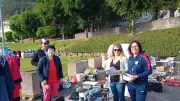 Vide-greniers réussi de l'USTR à Roquefort-sur-Soulzon