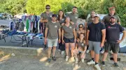 Vide-greniers réussi à Vacquières avant la guinguette du 13 juin