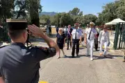 Visite de Catherine Vautrin à Brignoles : feux de forêt et séisme au Venezuela