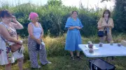 Visite du jardin tinctorial de Cazelle pour les séniors du Réquistanais