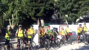 Vélo trip aux Salins pour l'institution Sancta Maria