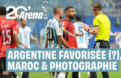 20 Minutes Arena spécial Coupe du monde : arbitrage Argentine, Bleus et jeune photographe