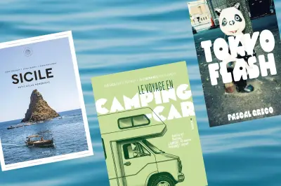 3 livres pour voyager : Sicile, Tokyo et vanlife