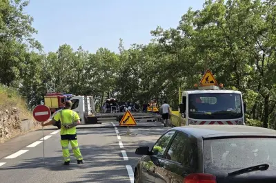 Accident de deux-roues à Grasse : deux blessés dont un grave