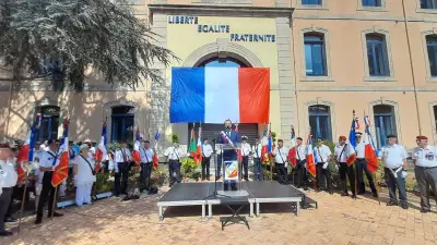 Agde : première célébration du 14 juillet sur le parvis de l'Hôtel de Ville