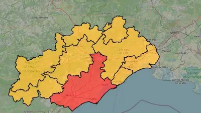 Alerte rouge feux de forêt dans l’ouest de l’Hérault ce samedi