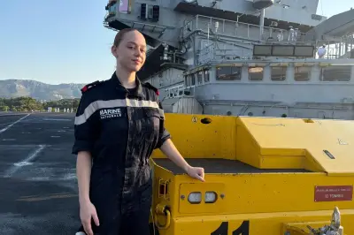 Alwena, 19 ans, raconte sa première mission aux catapultes du Charles-de-Gaulle