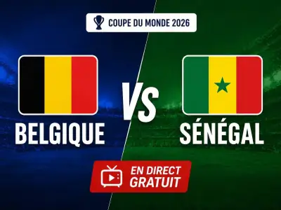 Belgique-Sénégal : chaînes TV gratuites pour voir le match
