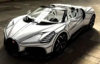 Bugatti W16 Mistral Blanc Éternel : la porcelaine comme signature ultime
