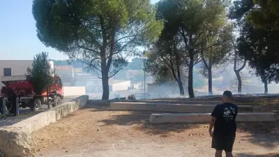 Béziers : incendie de végétation à La Devèze, 500 m² brûlés