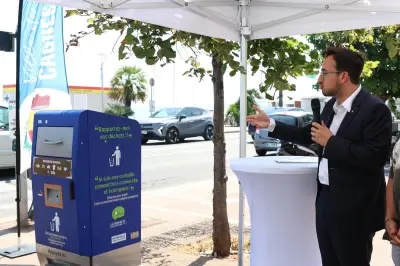 Cagnes-sur-Mer inaugure sa première poubelle connectée pour optimiser la collecte