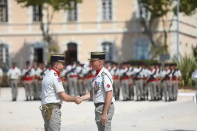 Colonel Simon Ledoux prend la tête du 54e RA à Hyères