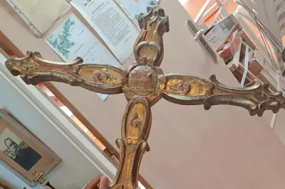 Croix du XVIIIe siècle restaurée défilera pour l'Assomption à Cannes