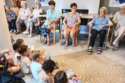 Des tout-petits redonnent le sourire aux seniors dans le Pays de Grasse