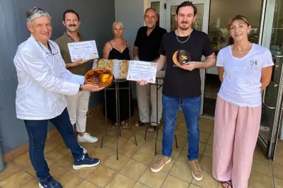 Dylan Prouhèze, boulanger-pâtissier, 3e au concours du flan et de la fougasse