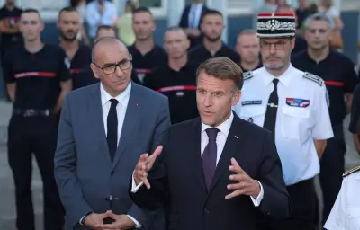 Emmanuel Macron en Gironde : appel à l’unité face aux incendies