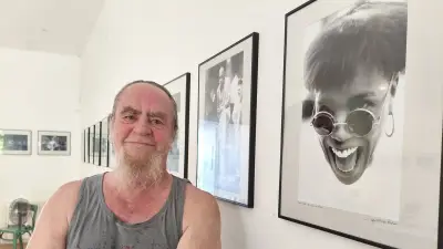 Exposition photos jazz de Jean-Philippe Pichon à Sète pendant le festival