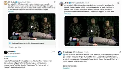 Fausse vidéo du Hezbollah menaçant la France : enquête en cours