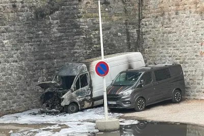 Feu de camion maîtrisé en plein centre-ville de Toulon