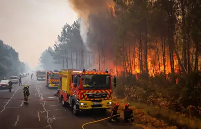 Gironde : 4 000 touristes évacués à Lacanau, 220 000 déjà déplacés