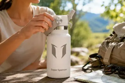 Gourde isotherme Super Sparrow à moins de 15 € pour boissons glacées
