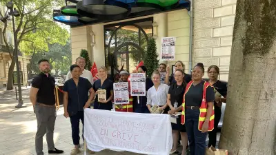 Grève des femmes de chambre à l'hôtel Impérator de Nîmes