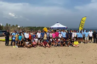 Hyères : la police nationale lance sa saison estivale pour les jeunes