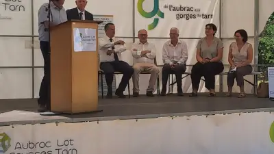 Inauguration des locaux rénovés de la communauté de communes à La Canourgue