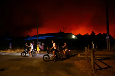 Incendie au Porge : plus de 7 000 hectares partis en fumée en trois jours